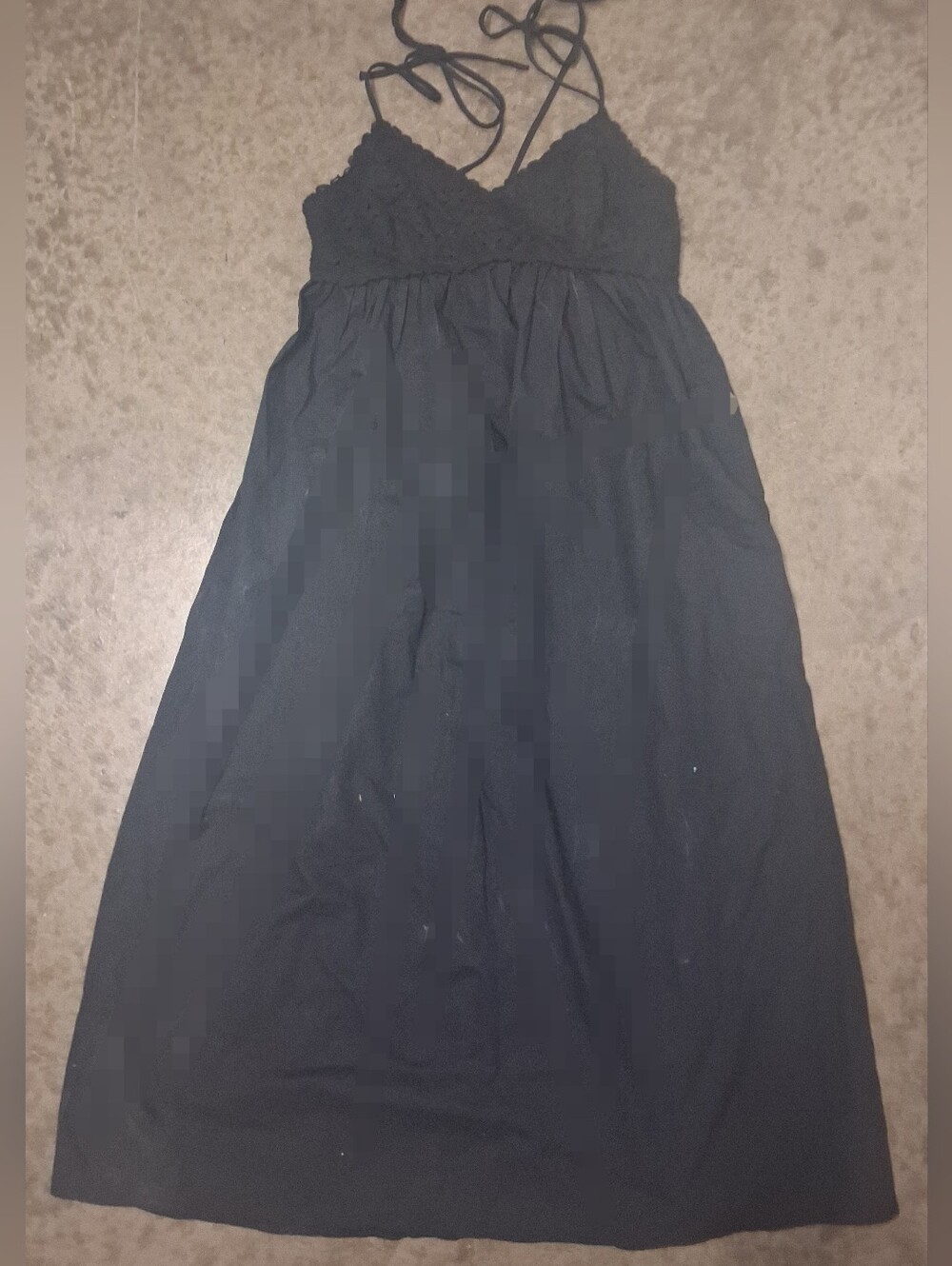 NWT SzM Black Cotton Maxi Dress by A New Day